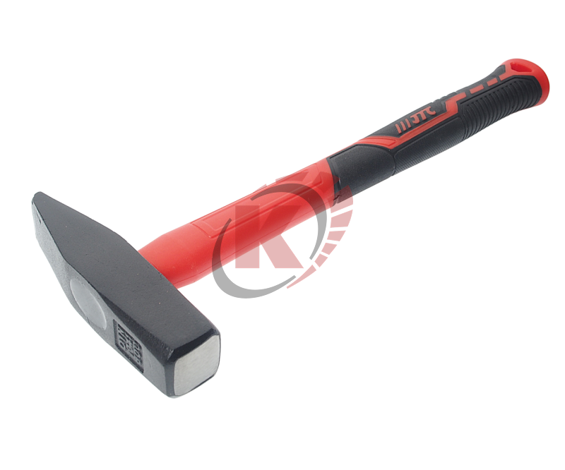 Молоток 600г с фибергласовой ручкой квадратный боек (JTC-1659-06)