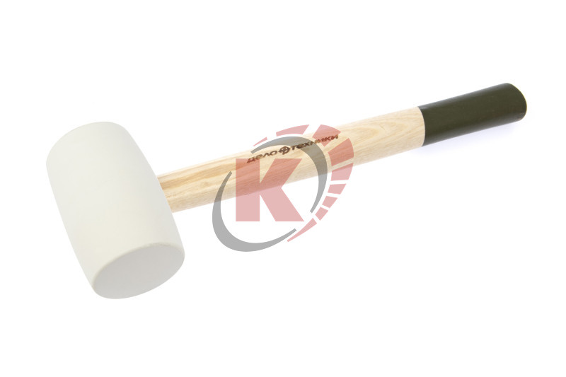 Киянка резиновая 450г с деревянной ручкой (331045) ДТ