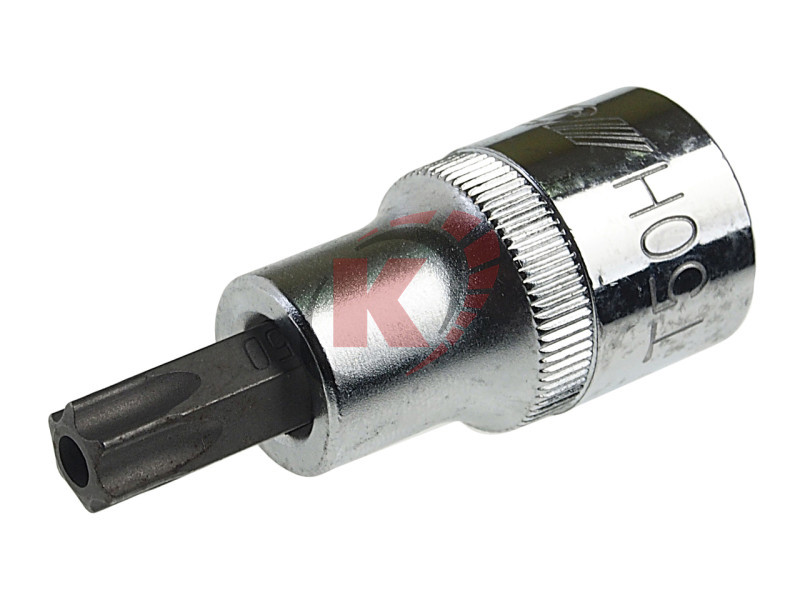 Бита-насадка TORX T50H L=55мм 1/2" с отверстием (JTC-45450)