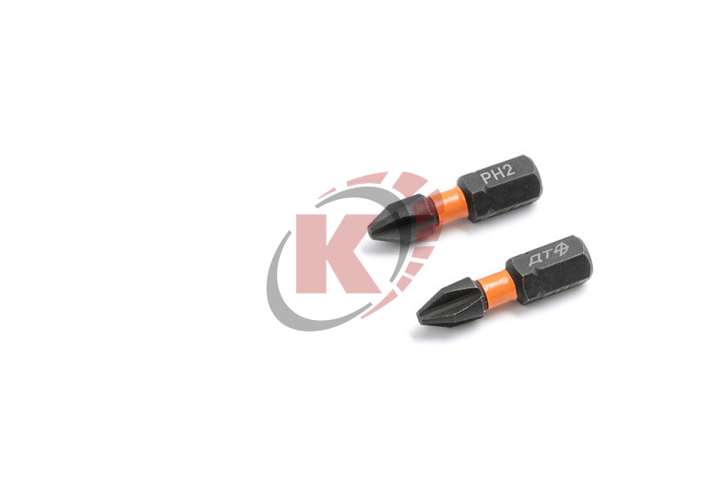 Бита PH2 L=25мм 1/4" ударная 2шт (793202) ДТ