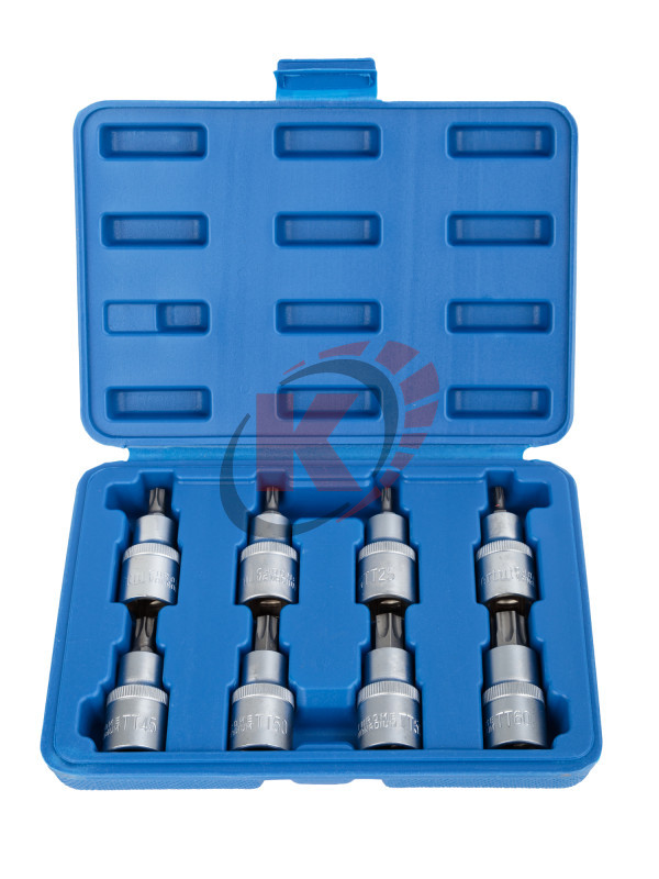 Набор головок со вставкой TORX с отверстием 1/2", длина 55мм, 8пр. (VR50189) Vertul