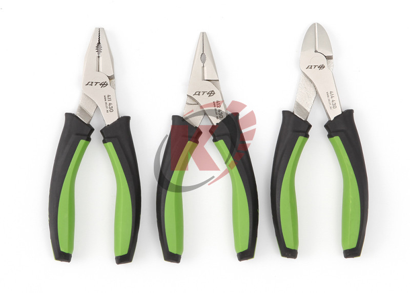 Набор шарнирно-губцевого инструмента 130 мм, 3 предмета (419933) ДТ