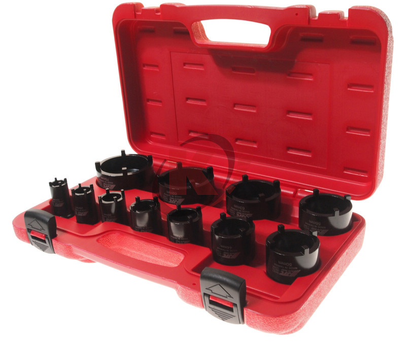 Набор головок зубчатых внешних 1/2" в кейсе 11 предметов (JTC-5431)