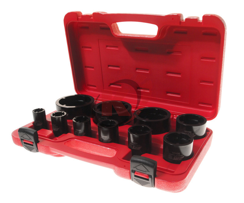 Набор головок зубчатых внутренних 1/2" в кейсе 10 предметов (JTC-5432)