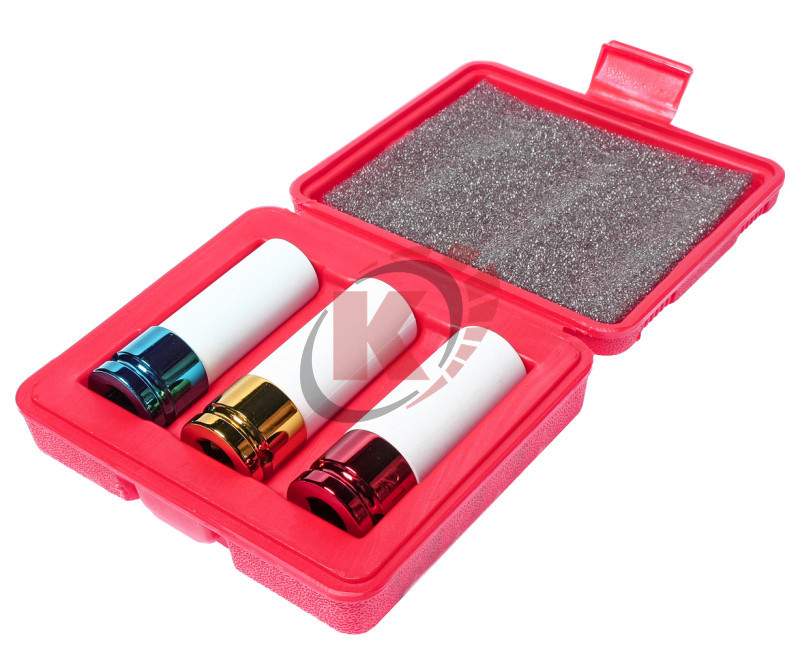 Набор головок ударных для литых дисков 17-19-21мм L=87мм в кейсе 3 предмета (JTC-3304)