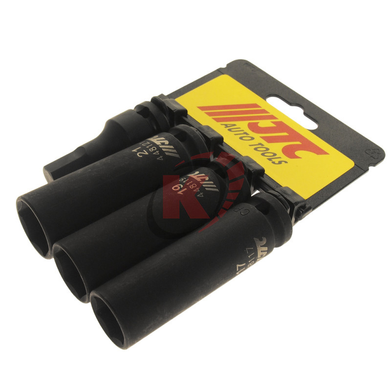 Набор головок ударных тонкостенных глубоких 1/2" 4 предмета (JTC-J404B)