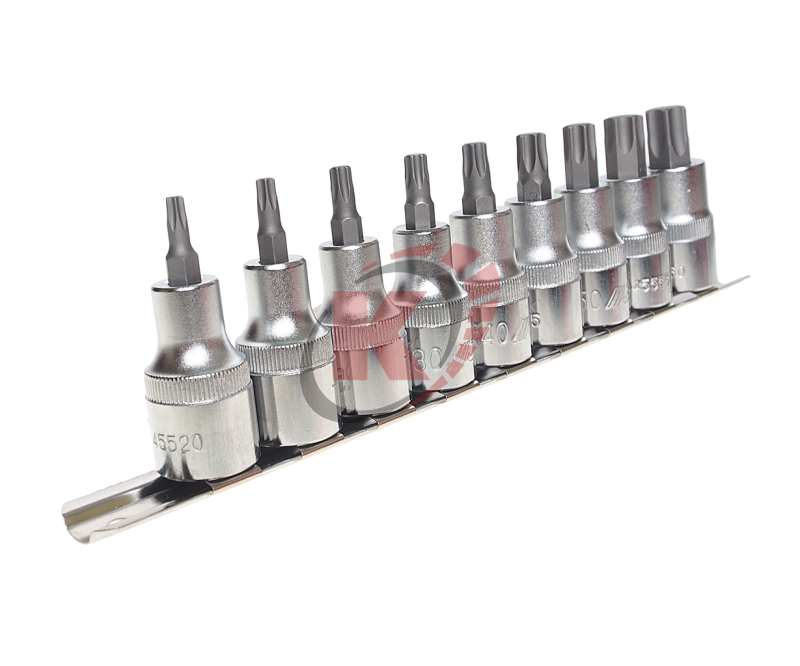 Набор насадок TORX 1/2" T20-T60 9 предметов (JTC-H409T)