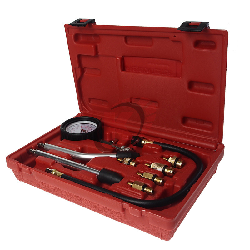 Компрессометр для бензиновых двигателей, 9пр (JTC-4077A)