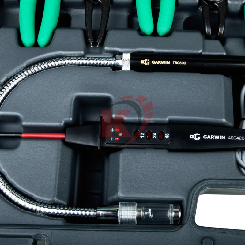 Зеркало гибкое, магнит, подсветка 305мм (780503) Garwin