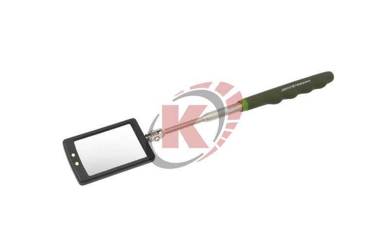 Зеркало телескопическое 52х83мм. с подсветкой (837085) Дело Техники