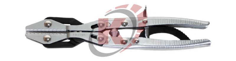 Струбцина для зажима шлангов 10", проф. параллельные губки (ATM-0034B) Licota