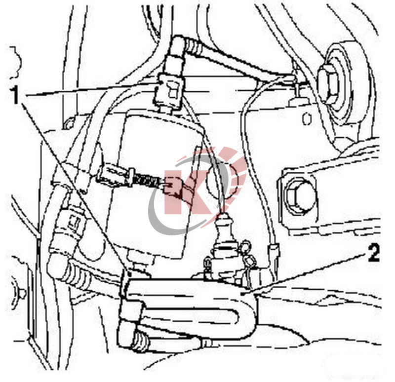 Съемник коннектора топливного фильтра (ATM-0110) Licota