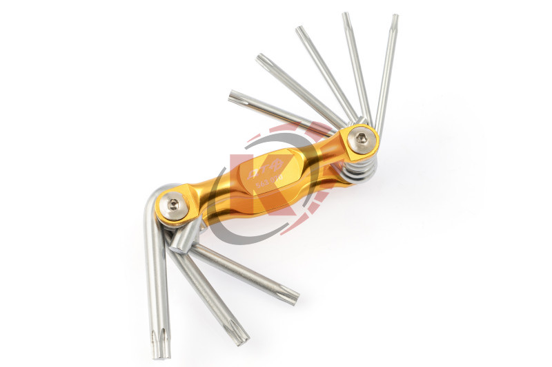 Набор ключей складных TORX 8пр Т9-Т40 (563080) ДТ