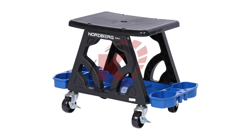 Сиденье ремонтное на колесах с лотком для инструмента (N30S11) Nordberg