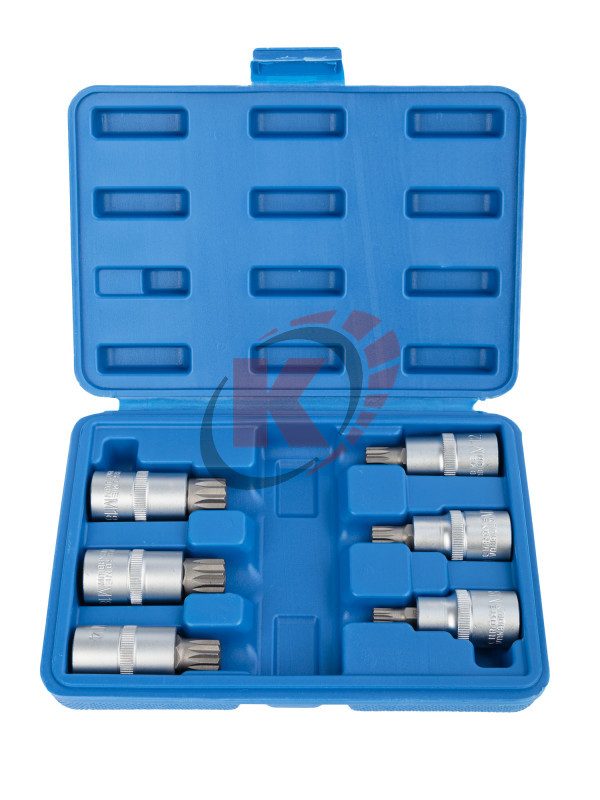 Набор головок 1/2" со вставкой SPLINE 55мм 6пр. (VR50195) Vertul