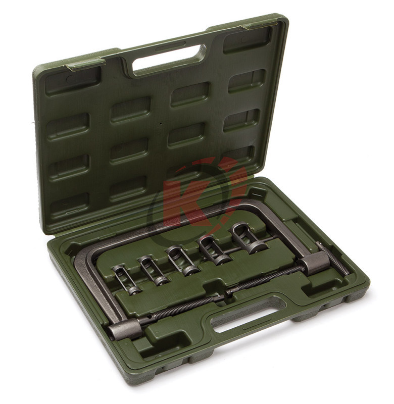 Рассухариватель струбцинный с насадками в кейсе 16,19,23,25,30 мм (801150) Дело Техники