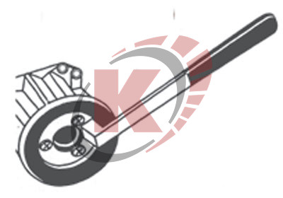 Ключ для фиксации глубоко посаженных шкивов помп (ATA-0371) Licota