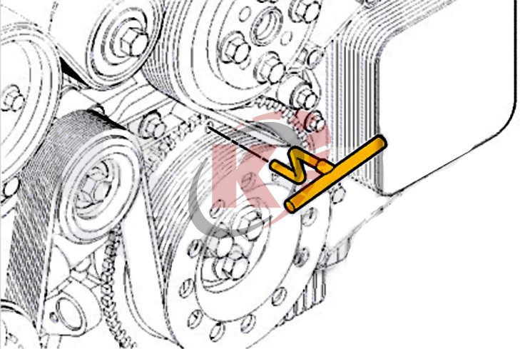Набор для установки ГРМ CUMMINS (ATA-3828) Licota