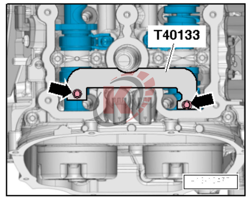 Набор фиксаторов для регулировки фаз ГРМ VAG FSI 2.8, 3.0 (ATA-2033B) Licota