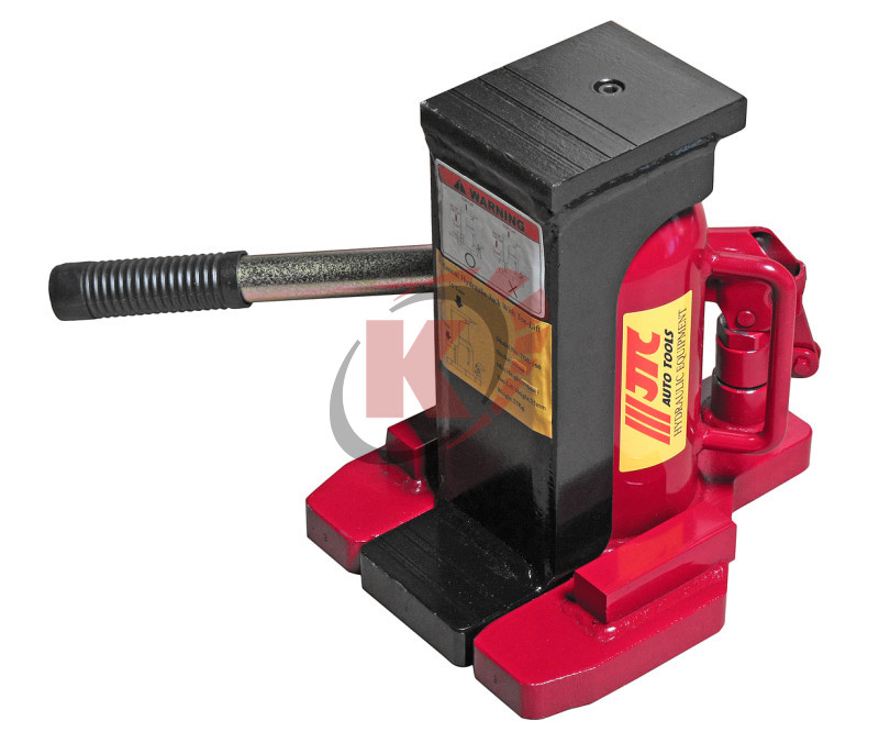 Домкрат гидравлический бутылочный двухуровневый 16т, высота подъема 275-406мм (JTC-TOE160)