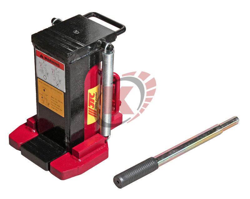 Домкрат бутылочный 20т, 303-443мм 2-х плунжерный (JTC-TOE200)