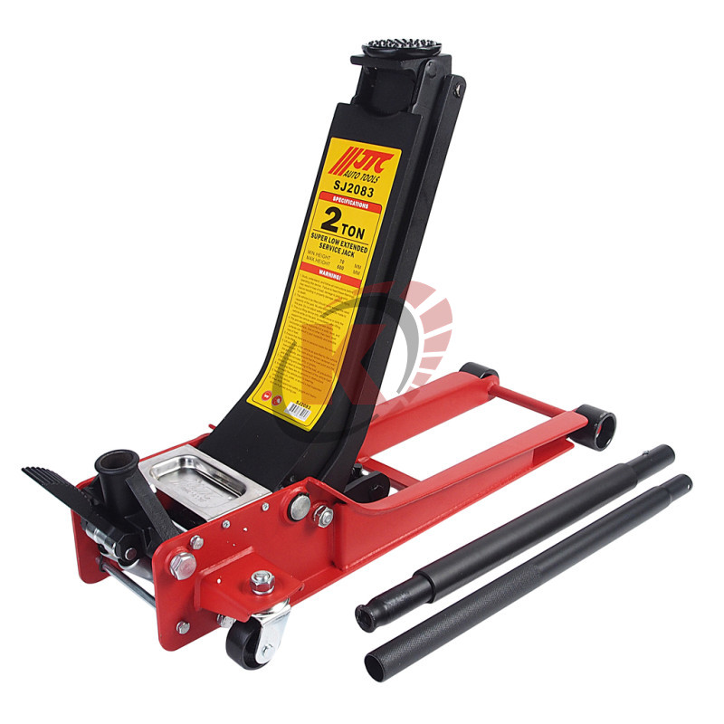 Домкрат гидравлический подкатной 2т, высота подъема 70-600мм (JTC-SJ2083)