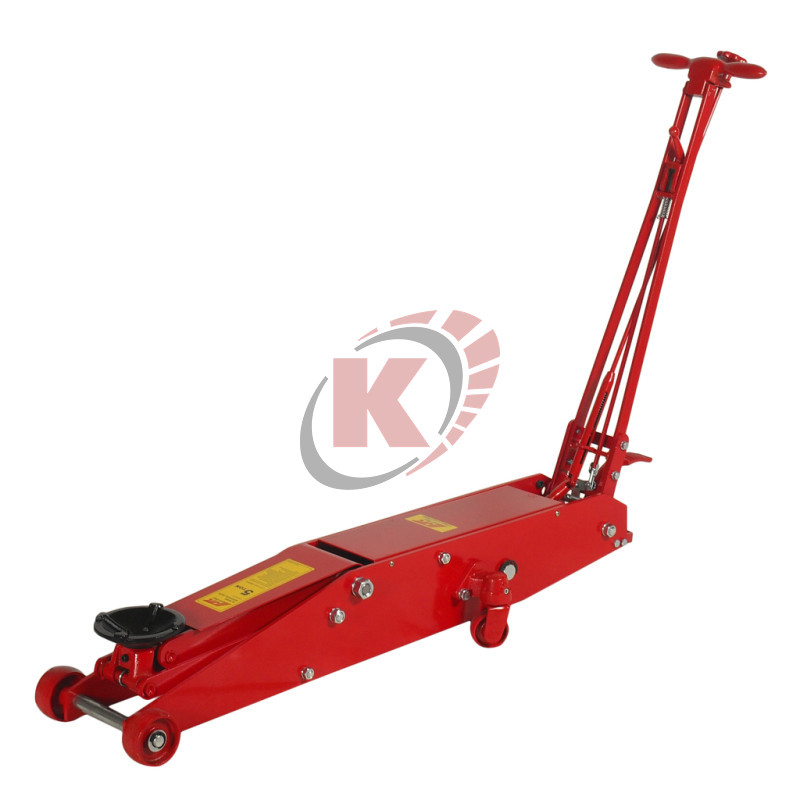 Домкрат гидравлический подкатной 5т, высота подъема 120-580мм (JTC-SJ5000)