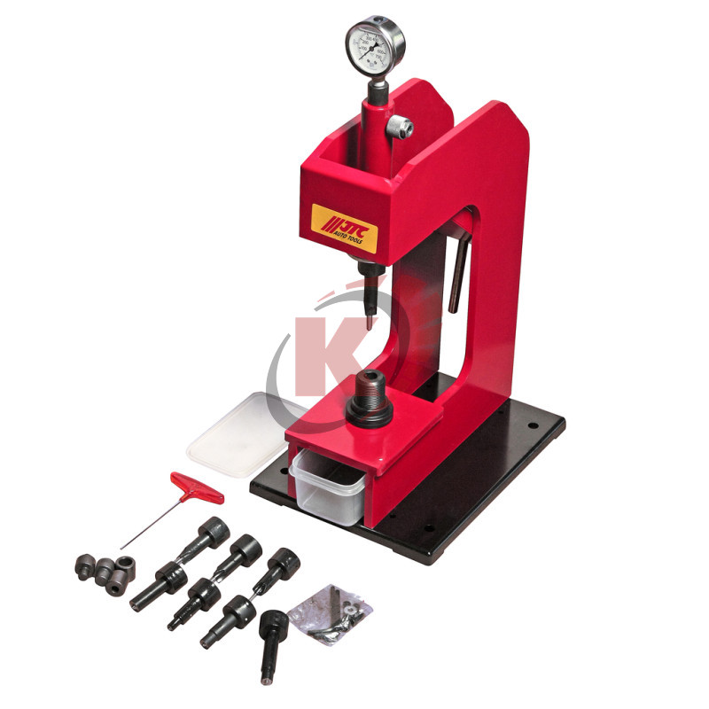 Станок клепальный гидравлический для тормозных колодок размер заклепок 4/6/8мм (JTC-1517)