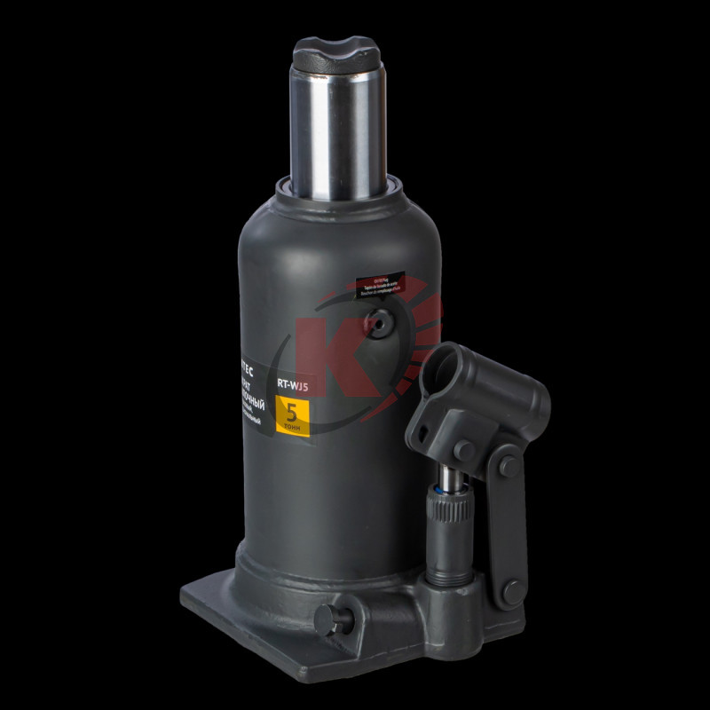Домкрат бутылочный 5т H=230-500мм (RT-WJ5) Runtec