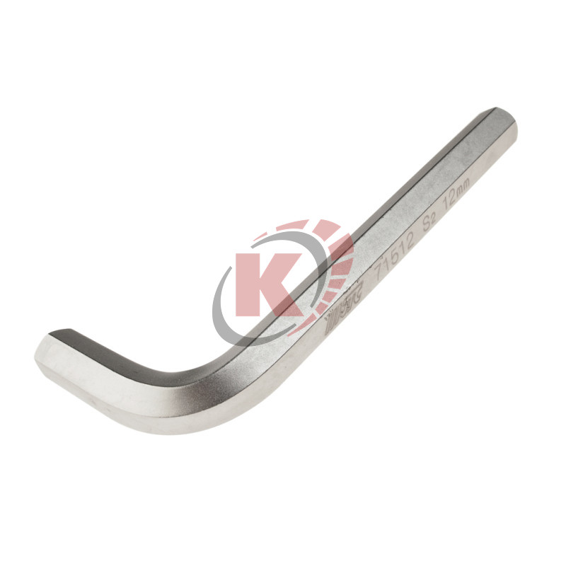 Ключ 6-гр. гнутый S=12 (JTC-71512)