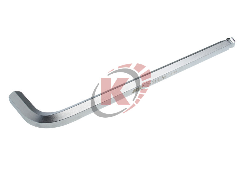 Ключ 6-гр. гнутый S=14 c шаром (JTC-73014) 56/280мм