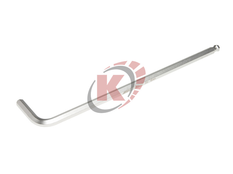 Ключ 6-гр. гнутый S=6.0 с шаром удл. 180мм (JTC-73006) JTC