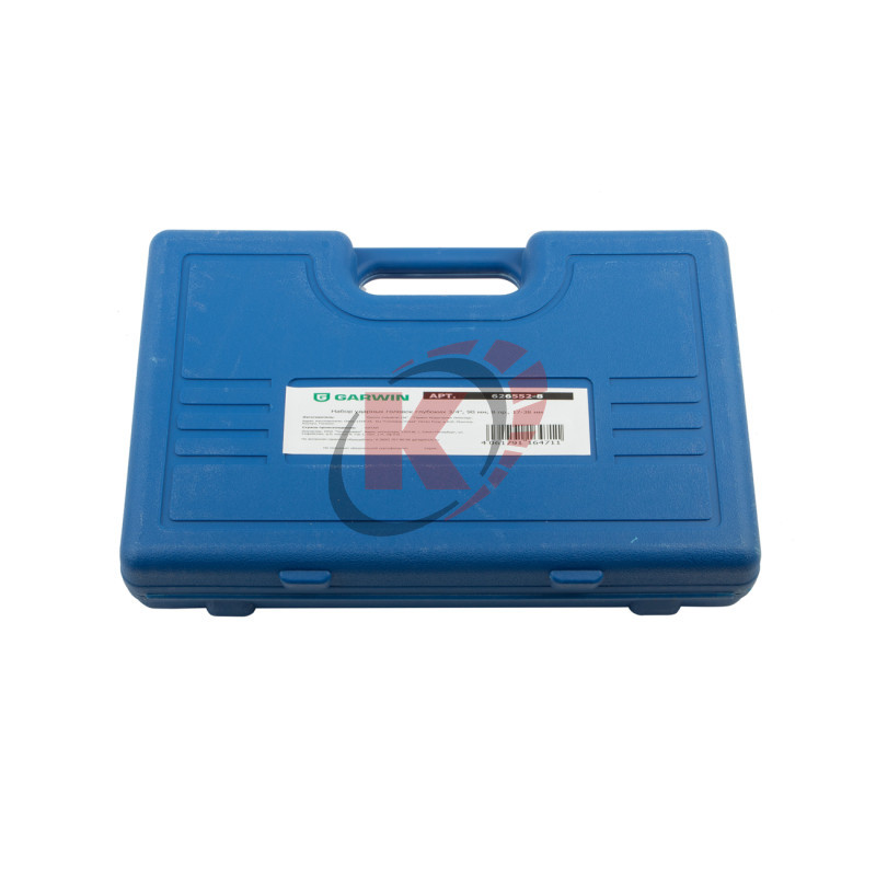 Набор ударных головок глубоких 3/4", 90 мм, 8 пр., 17-38 мм (626552-8) Garwin