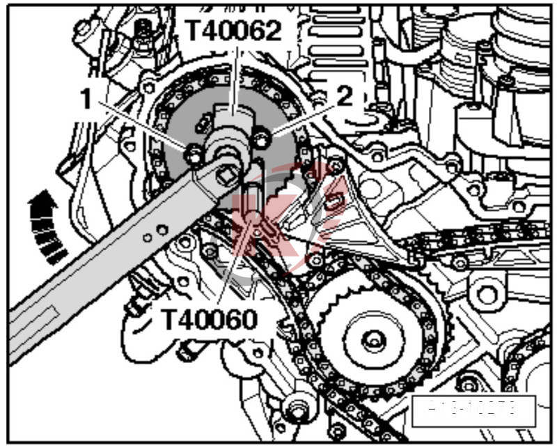 Набор фиксаторов для дизельных двигателей VW-Audi V6 (ATA-4012) Licota