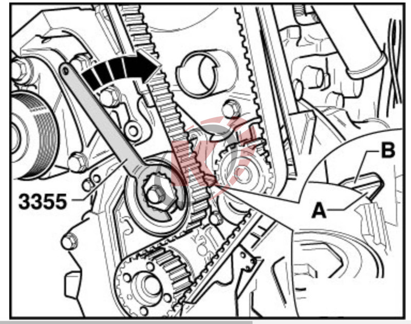 Натяжитель ролика ремня ГРМ (ATA-0497) Licota