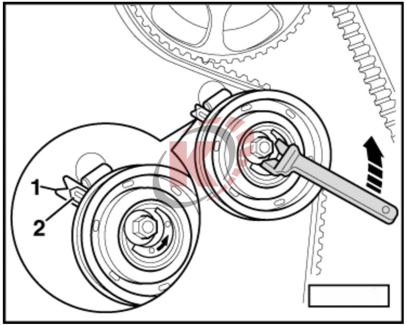 Приспособление для установки ремня распредвала VAG (ATA-0390) Licota