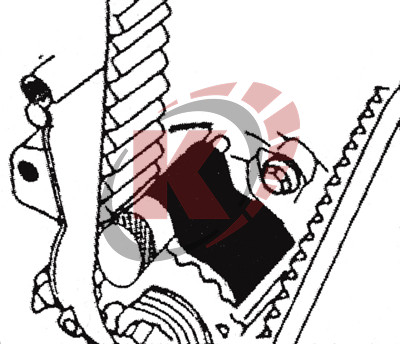 Приспособление для фиксации коленвала VAG TDI двухвальных (ATA-0453A) Licota