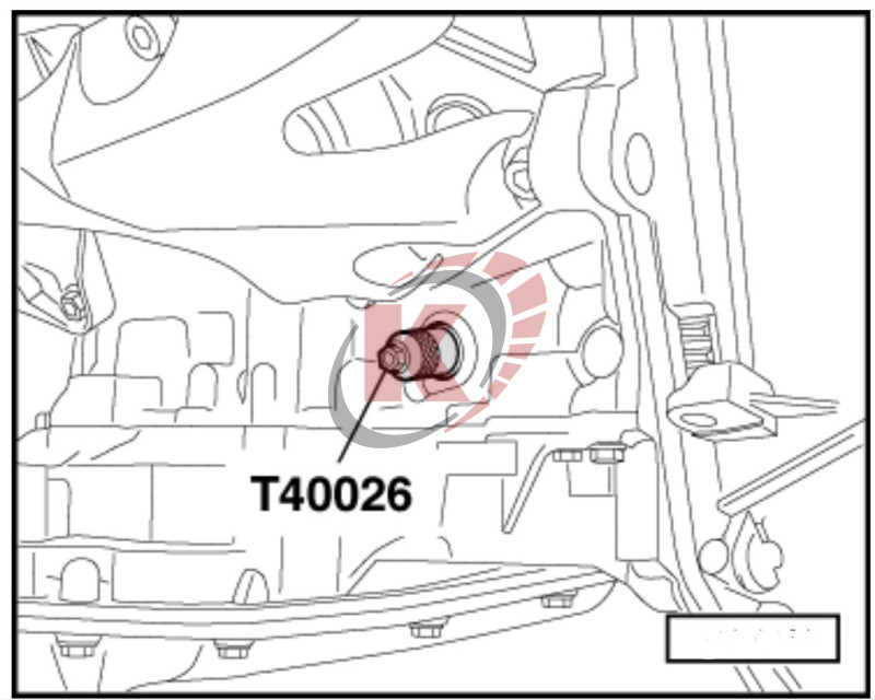 Фиксатор коленвалов VAG (ATA-0509) Licota