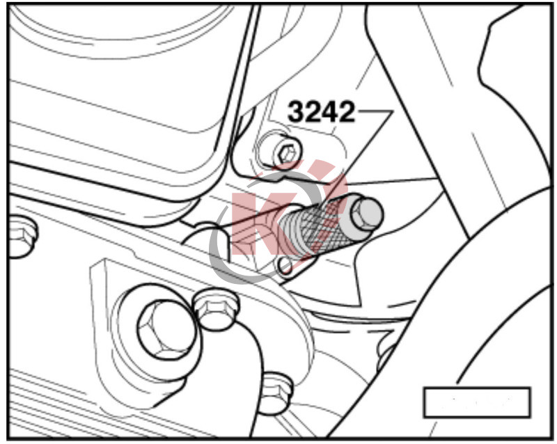 Фиксатор коленвалов VAG (ATA-0509A) Licota