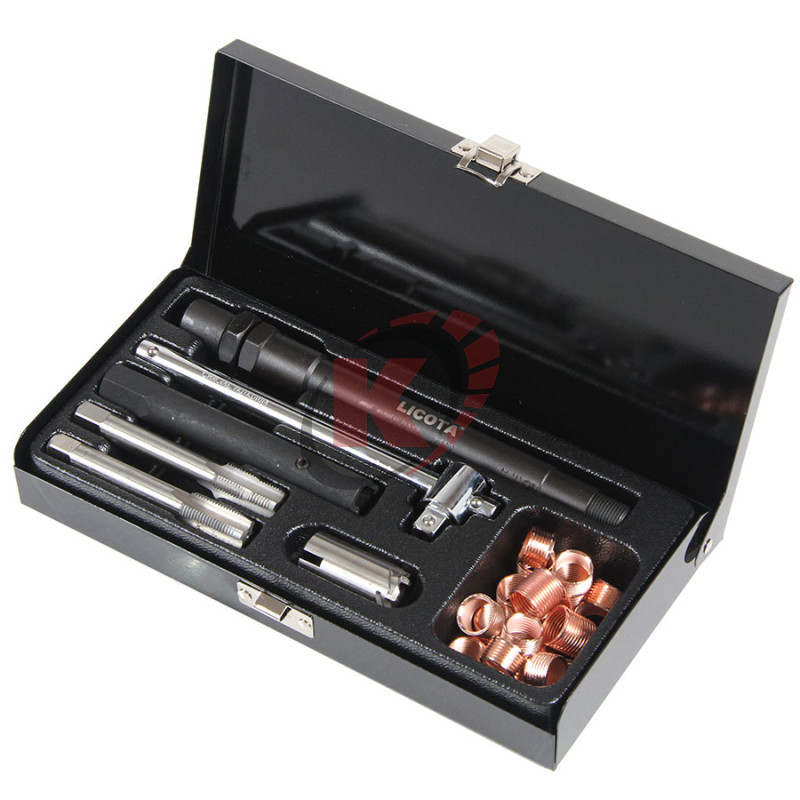 Набор для восстановления свечной резьбы М14*1,25 (ATA-7100) Licota