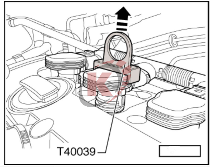 Набор съемников катушек зажигания VAG (ATA-0449) Licota