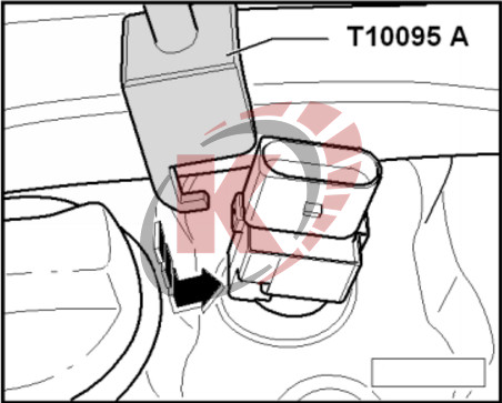 Съёмник катушки зажигания VAG, T10095A (ATA-0449-P2) Licota