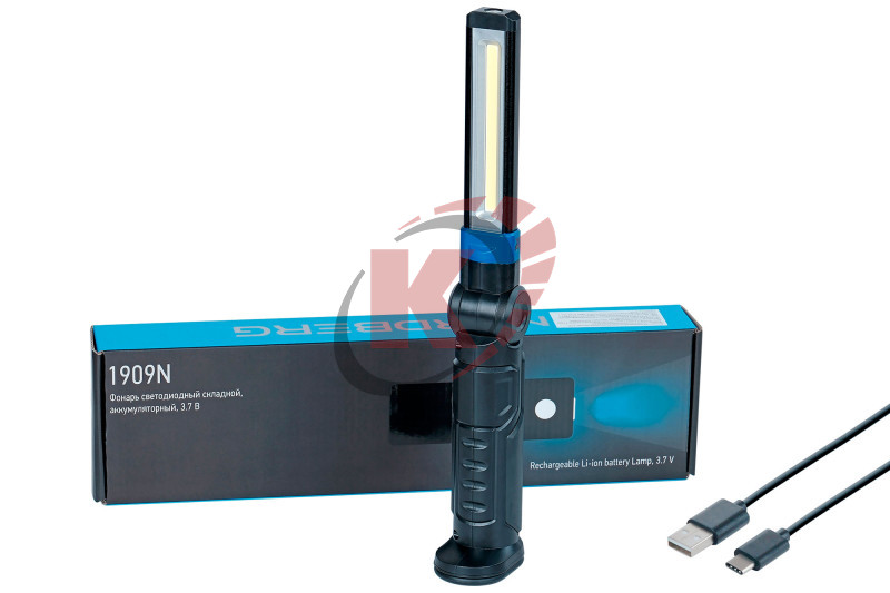 Светильник-переноска на АКБ LED (1909N) Nordberg