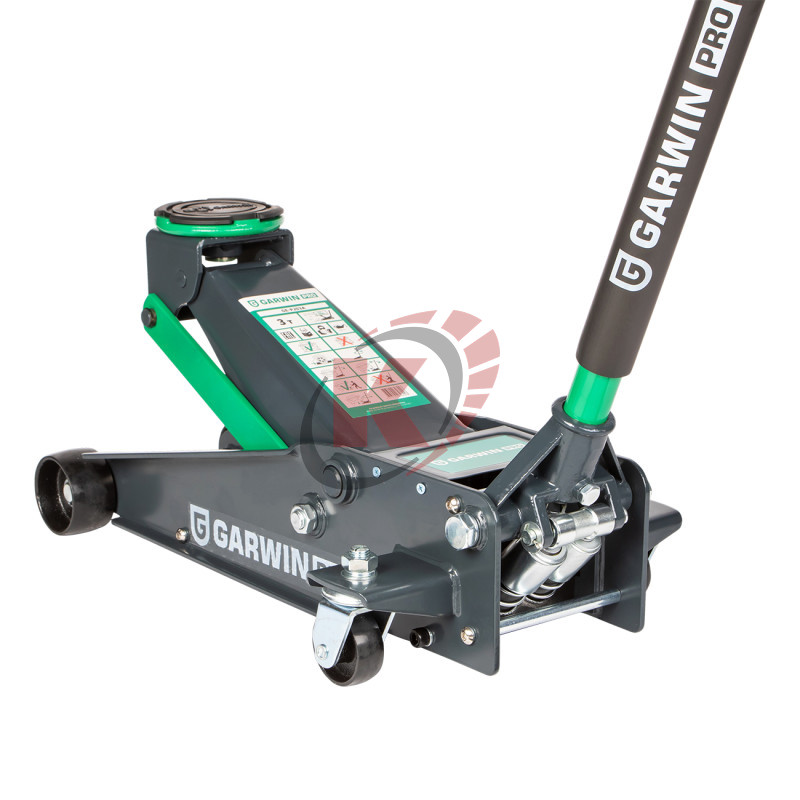 Домкрат подкатной 3т H=130-462 мм, усиленный (GE-PJ03A) Garwin