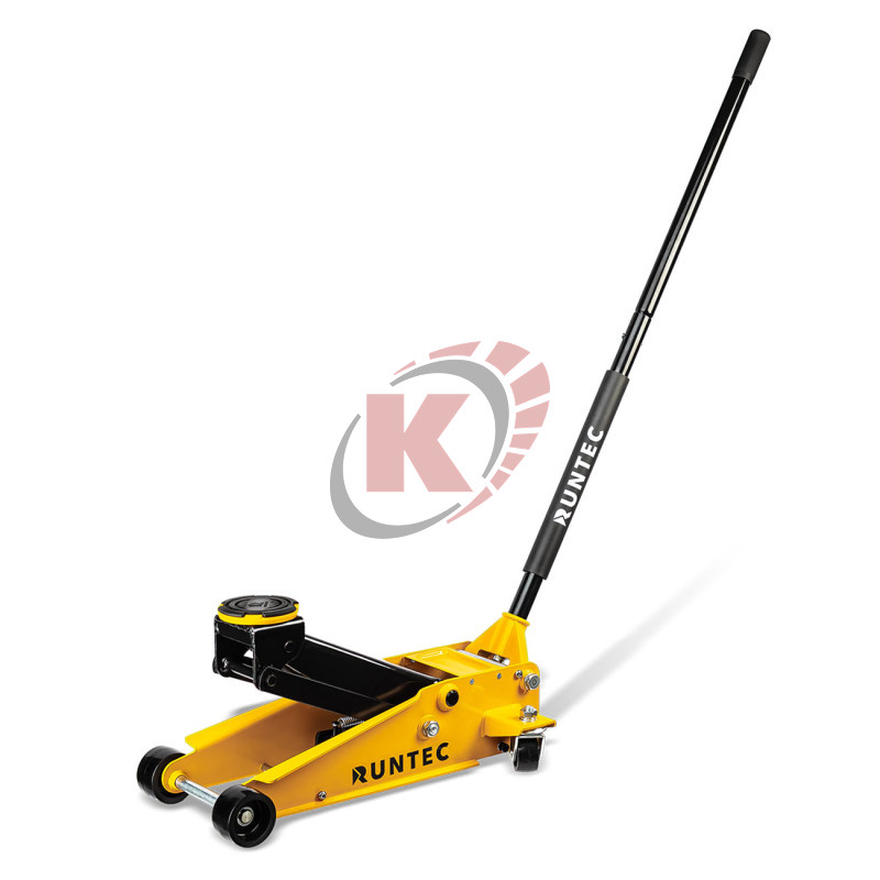 Домкрат подкатной 3т H=130-462мм усиленный (RT-PJ3) Runtec