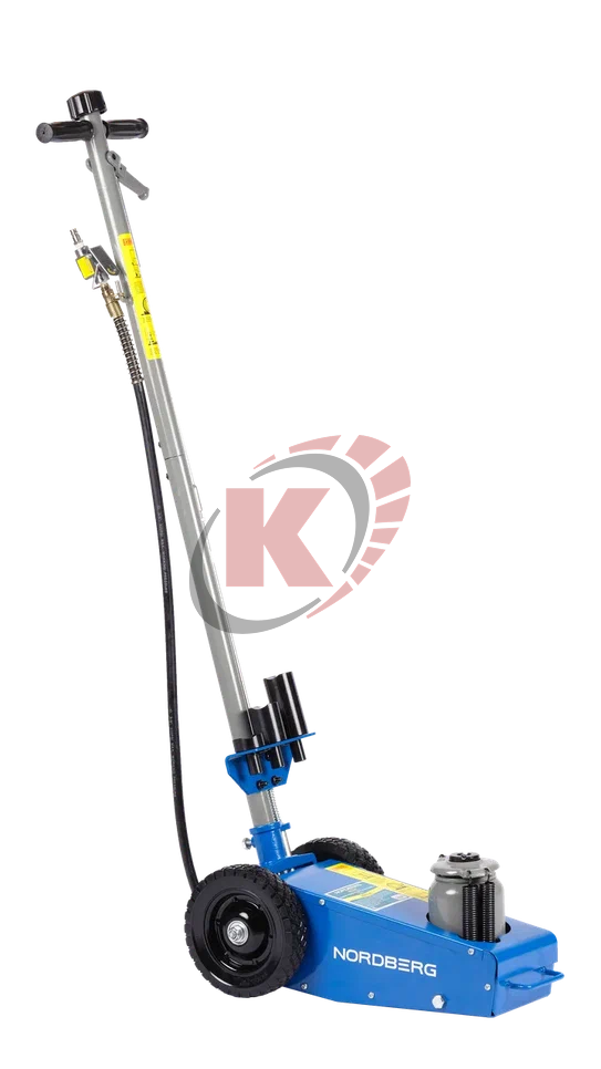Домкрат подкатной пневмогидравлический 22т H=225-465мм (N3322L) Nordberg