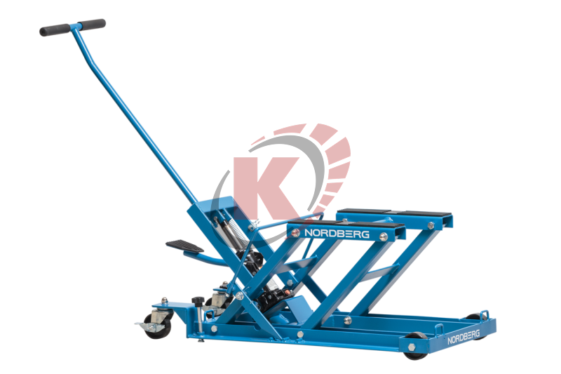 Подкатной домкрат для мотоцикла 500кг. (N32007) Nordberg