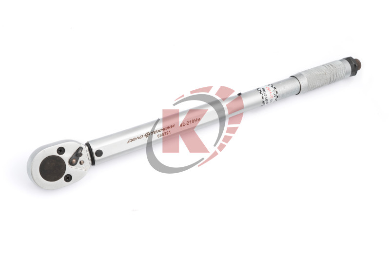 Ключ динамометрический 1/2" 42-210 Нм пласт.кейс (690221) ДТ