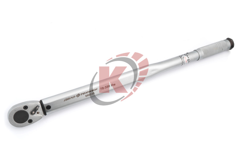 Ключ динамометрический 1/2" 70-350 Нм пласт.кейс (690235) ДТ