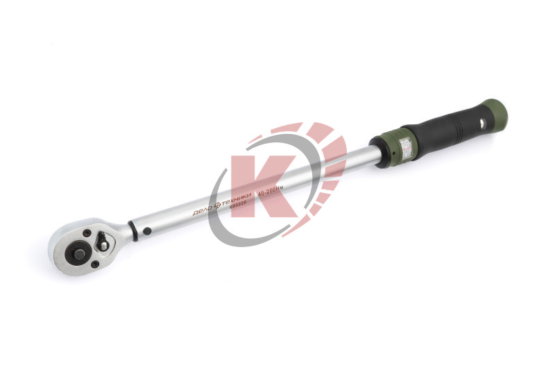 Ключ динамометрический шкальный 40-200 Нм 1/2" пласт. кейс (692220) ДТ